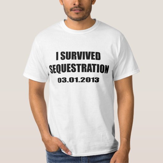 T-shirt Séquestration (Devant)