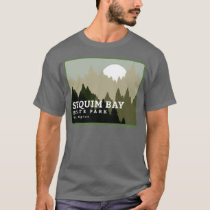 T-shirt Sequim Bay State Park Washington Trees and Forest