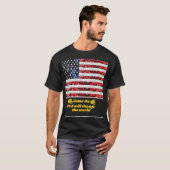 T-shirt Sequin American Flag (Devant entier)