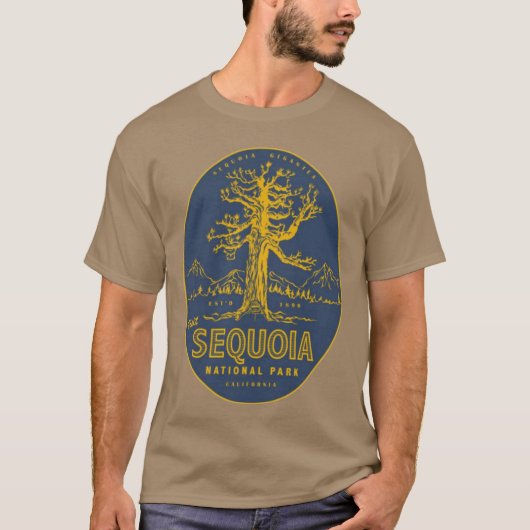 T-shirt Sequoia National Park (Devant)
