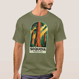 T-shirt Sequoia National Park Arbres géants de Seq