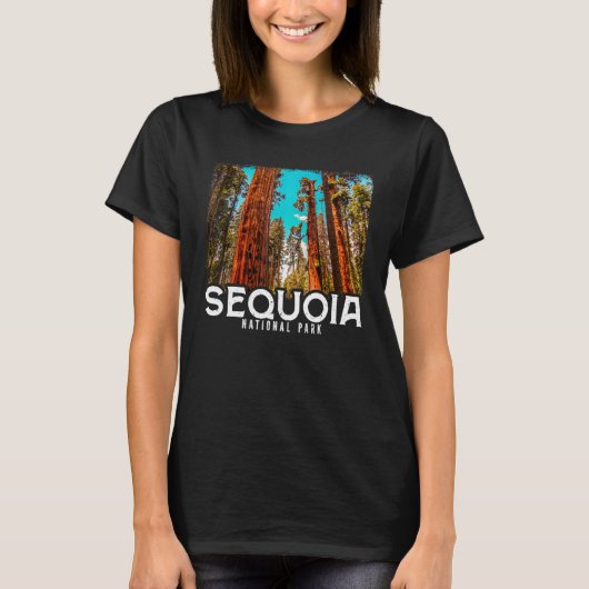 T-shirt Sequoia National Park  Sequoia National Park Touri (Devant)