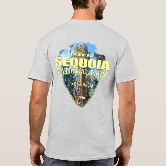 T-shirt Sequoia NP (flèche) (Dos)