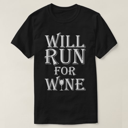 T-shirt Sera courir pour vin drôle design graphique pour p (Design devant)