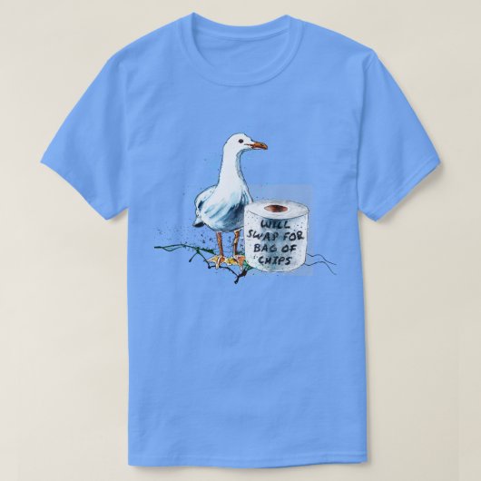 T-shirt Sera Échangée Pour Le Sac De Chips (Design devant)