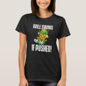 T-shirt Sera-t-il cousu si l'ananas pilé Swinger swing L (Devant)