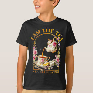 T-shirt Serai le thé aura humour britannique sarcastique