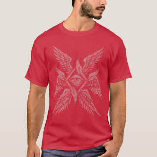 T-shirt Séraphin Bible Ange précis voyant œil ésotérique