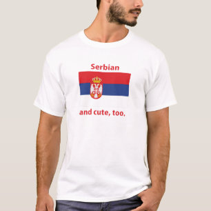 T-shirt serbe mignon