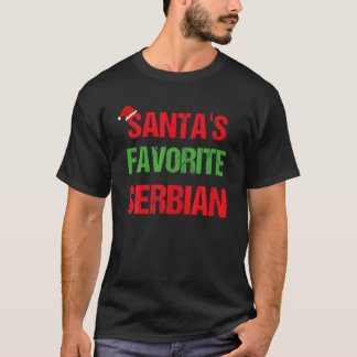 T-shirt Serbian Funny Serbia Pajama Christmas Gift