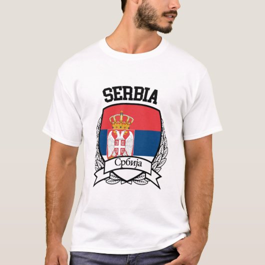 T-shirt Serbie (Devant)