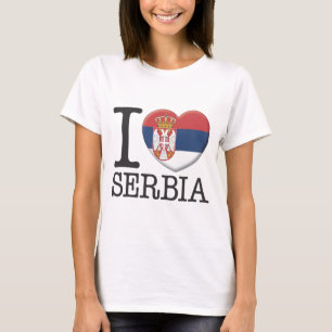 T-shirt Serbie
