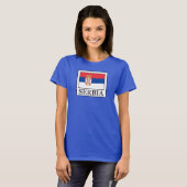 T-shirt Serbie (Devant entier)