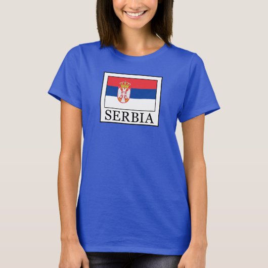 T-shirt Serbie (Devant)