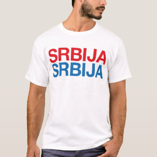 T-shirt Serbie