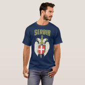 T-shirt Serbie (Devant entier)