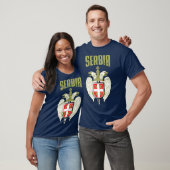 T-shirt Serbie (Unisexe)