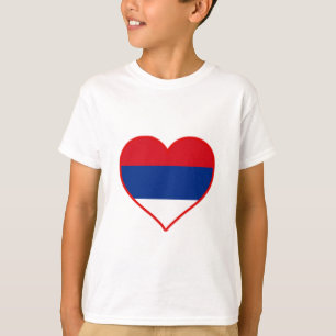 T-shirt Serbie Love