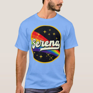 T-shirt Serena Arc-en-ciel dans l'espace Style Vintage