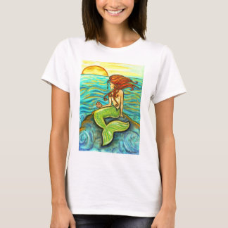 T-shirt "Serena sirène par mer"
