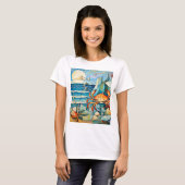 T-shirt Serenade de crabe (Devant entier)