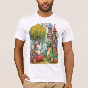 T-shirt Serenade de dragon par une princesse mystique