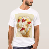 Sérénade de tarte sablée de fraise