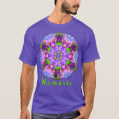 T-shirt Serene Namaste Kaleidoscope (Devant)