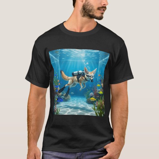 T-shirt Sérénité de la mer (Devant)