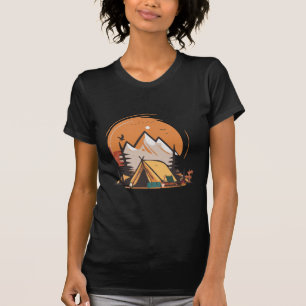 T-shirt Sérénité du feu de camp