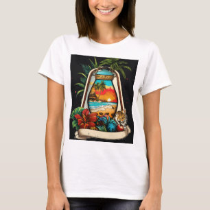 T-shirt Sérénité du marin : Tatouage Art