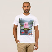 T-shirt Sérénité Rose 001 (Devant entier)