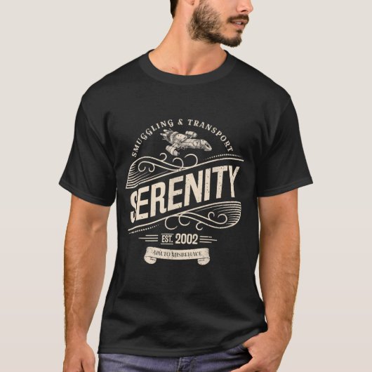 T-shirt Sérénité Sgling Et Transport Firefly (Devant)