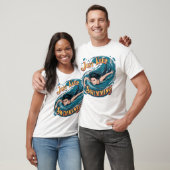 T-shirt Serenity in Motion : Continuez à nager (Unisexe)