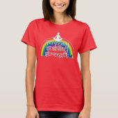 T-shirt Serenity Stability Strength Rainbow Intentions (Devant)