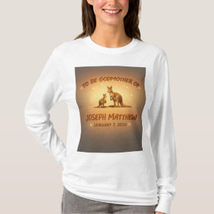 T-shirt Serez-vous ma marraine ? » Création souvenir kango