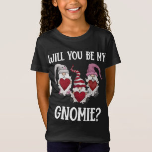 T-Shirt Serez-Vous Mes Gnomies Valentines Jour Les Gnomes 
