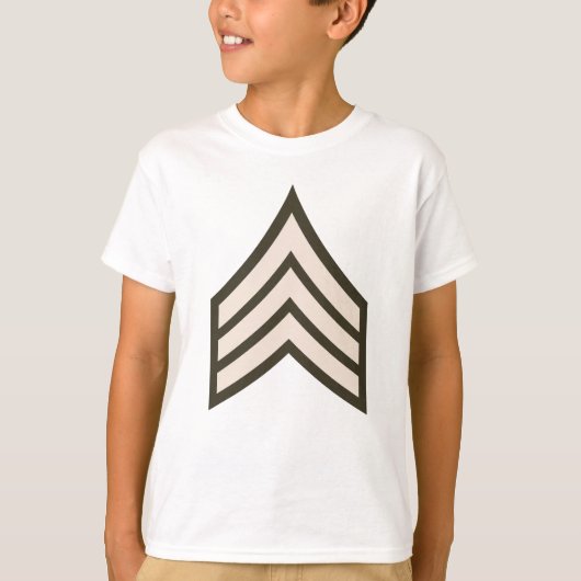 T-shirt Sergent d'armée (Devant)