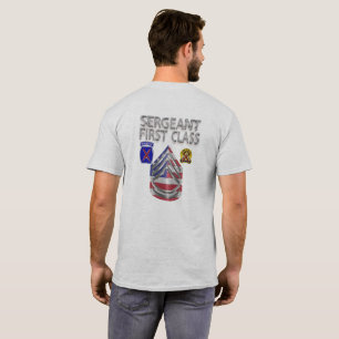 T-shirt Sergent de première classe de la 10e Division de l