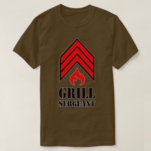 T-shirt Sergent Grill (Design devant)