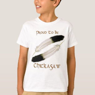 T-shirt Série amérindienne 'FIER D'ÊTRE CHICKASAW'