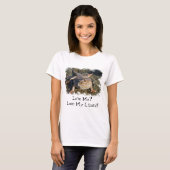 T-shirt Série barbue de dragon (Devant entier)