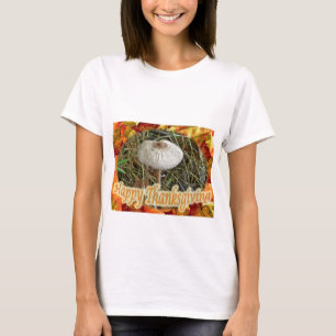 T-shirt Série de Bons thanksgivings de champignons Parasol