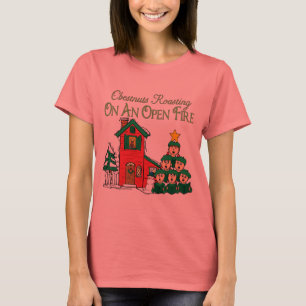 T-shirt Série de chant de Noël