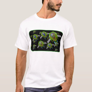 T-shirt Série de commandement vectoriels de l'escadron Z, 