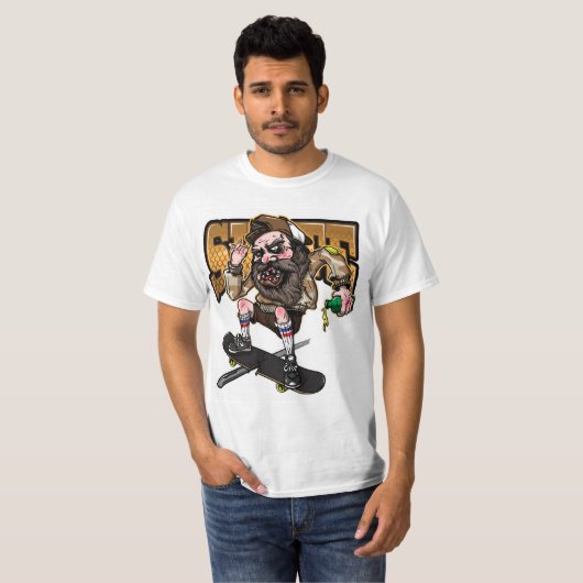 T-shirt Série de graffitis (Devant entier)