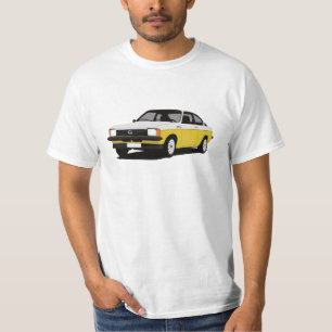 T-shirt Série d'Opel Kadett GT/E. c. - blanc-jaune