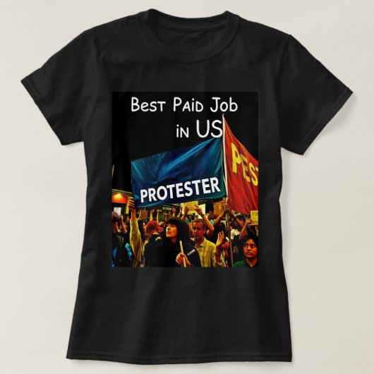 T-shirt Série la mieux payée n°2 (Design devant)