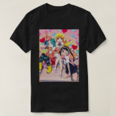 T-shirt Série Monogatari - Shinobu, Otsugi _amp_ Mayoi (Design devant)