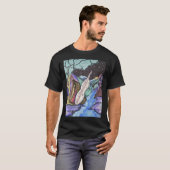 T-shirt Série Mountain Music - Dulcimer (Devant entier)